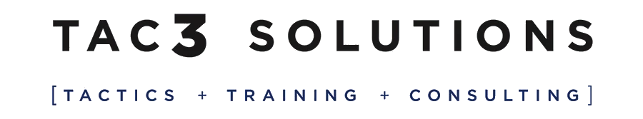 TAC3 Solutions — Tactics + Training + Consulting
